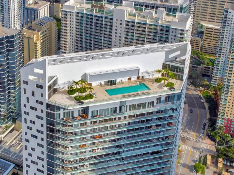 Lovely Upscale Condo Gorgeous View 2Bd 2Bath In Brickell Miami Exterior photo