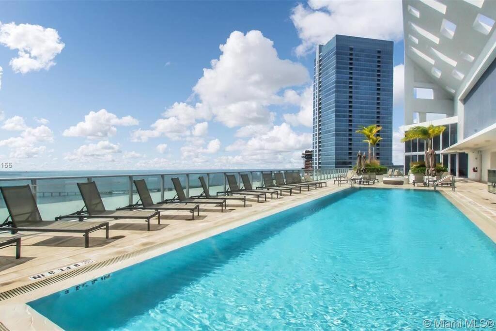 Lovely Upscale Condo Gorgeous View 2Bd 2Bath In Brickell Miami Exterior photo